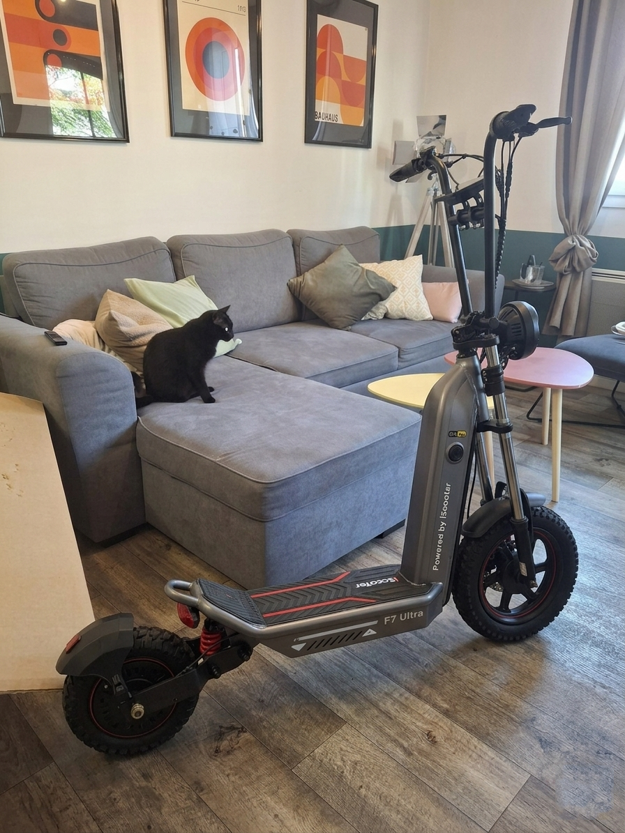 iScooter F7Ultra All-Terrain Electric Scooter with Detachable Battery
